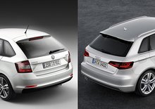 Škoda Rapid Spaceback vs. Audi A3 Sportback: Designový duel