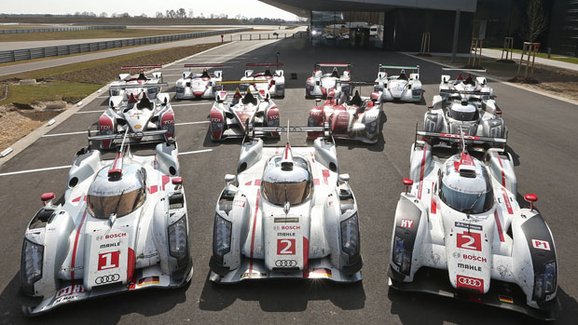 Vítězná Audi z Le Mans poprvé spolu