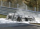 Spy Photos: nové Audi RS8 shořelo na Nürburgringu (VIDEO před požárem)