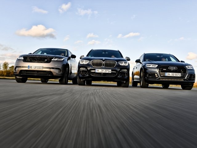 Audi SQ5 vs. BMW X3 vs. Range Rover Velar