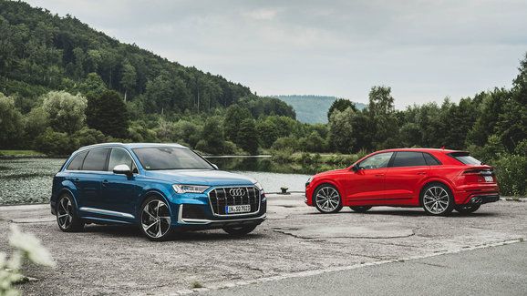 První jízda s benzínovou Audi SQ7 a SQ8: Kultivovaný silák mile překvapil