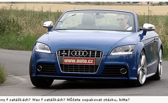 audi testy sportovni roadster