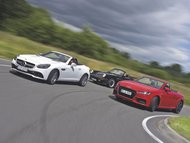 Audi TT Roadster 2.0 TFSI vs. Mercedes-Benz SLC 300