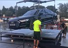 Hlavní hvězda dorazila: Takhle se Audi A8 připravovala na výstavu Auta na náplavce