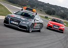 Audi RS 5 coby pace car v LMS, aneb když se letmý start nepovede (VIDEO)