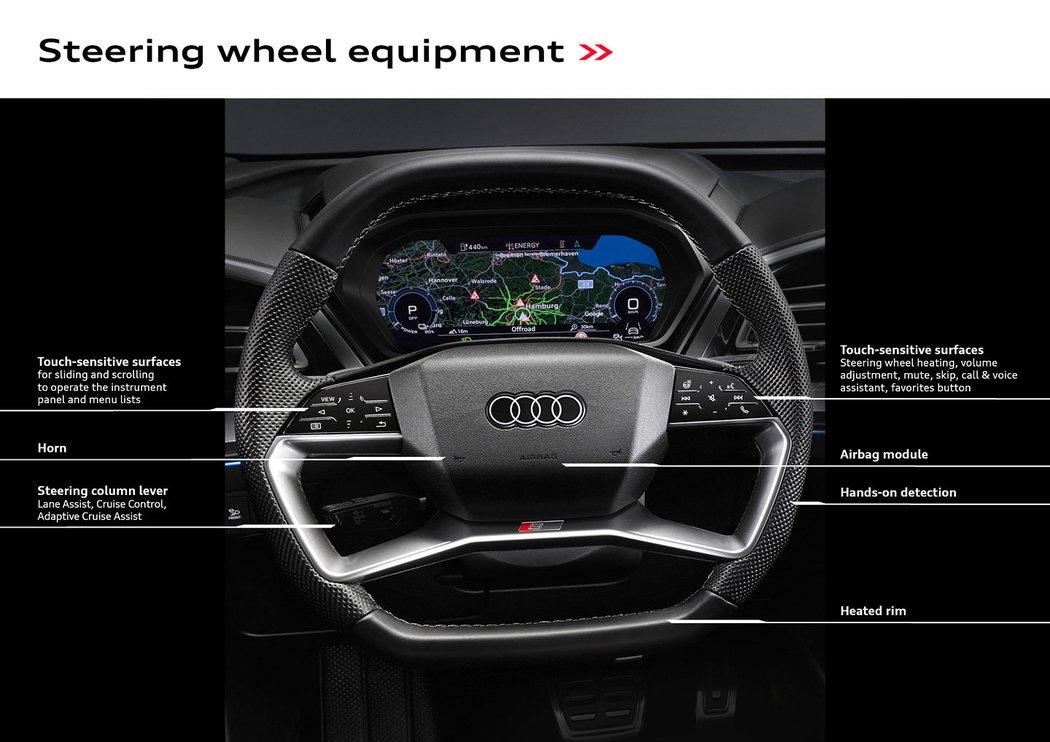 Volant Audi Q4 e-tron (2021)