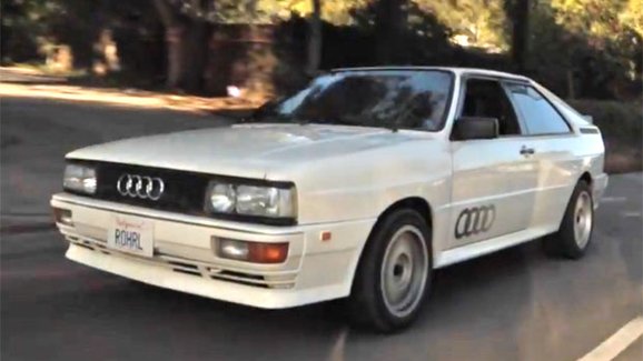 Audi Quattro: Klasická čtyřkolka na videu od Petrolicious