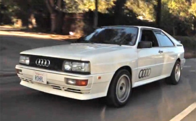 Audi Quattro: Klasická čtyřkolka na videu od Petrolicious