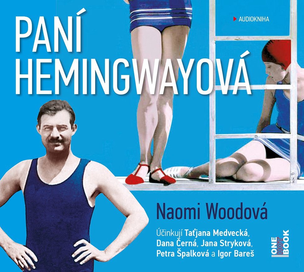 Životopisný román, který si nezadá s psychologickým dokumentem, načetli Taťjana Medvecká, Dana Černá, Jana Stryková, Petra Špalková a Igor Bareš. Manželství čtyř žen s jedním mužem skrývá audiokniha „Paní Hemingwayová“ natočená podle románu Naomi Woodové.