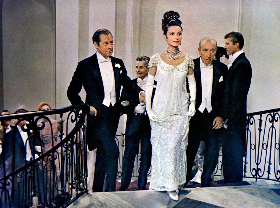 Audrey Hepburn ve filmu My Fair Lady v roce 1964.