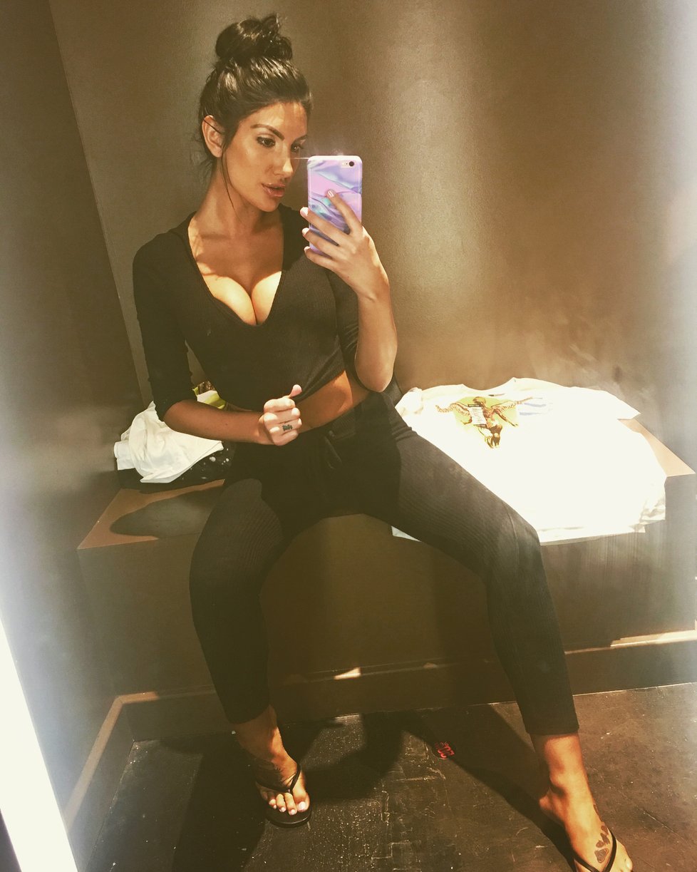 Pornoherečka August Ames ráda dráždila na Instagramu.