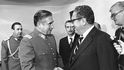 Kissinger s chilským diktátorem Augustem Pinochetem v roce 1976
