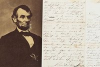 Aukce: pramen Lincolnových vlasů se prodal za 25 000 dolarů!