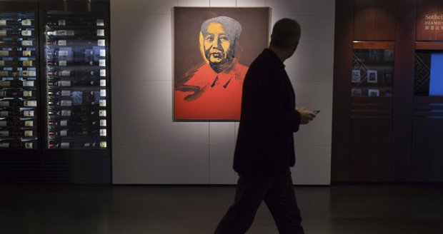 Portrét Mao Ce-tunga od Warhola jde do dražby. Cena může vyletět na stamiliony