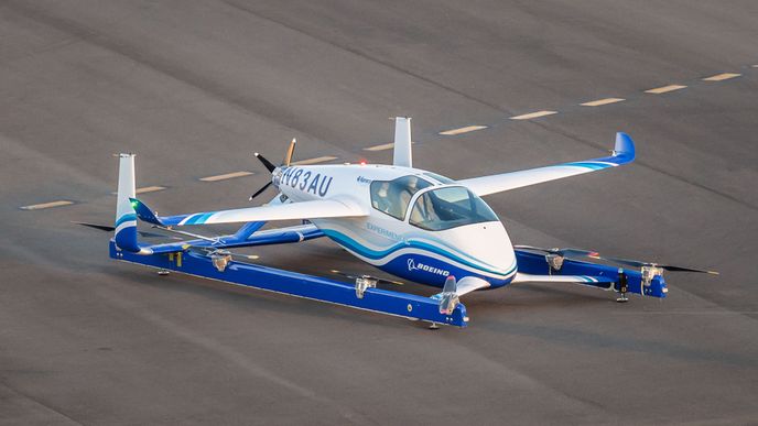Experimentální stroj kombinující auto a letadlo společnosti Aurora