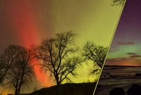 Barevná nádhera na obloze: Severní polární záře v Británii rozzářila nebe všemi barvami!