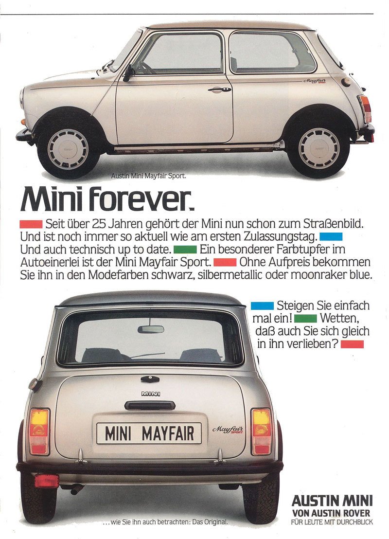 Austin Mini Rover (1985)