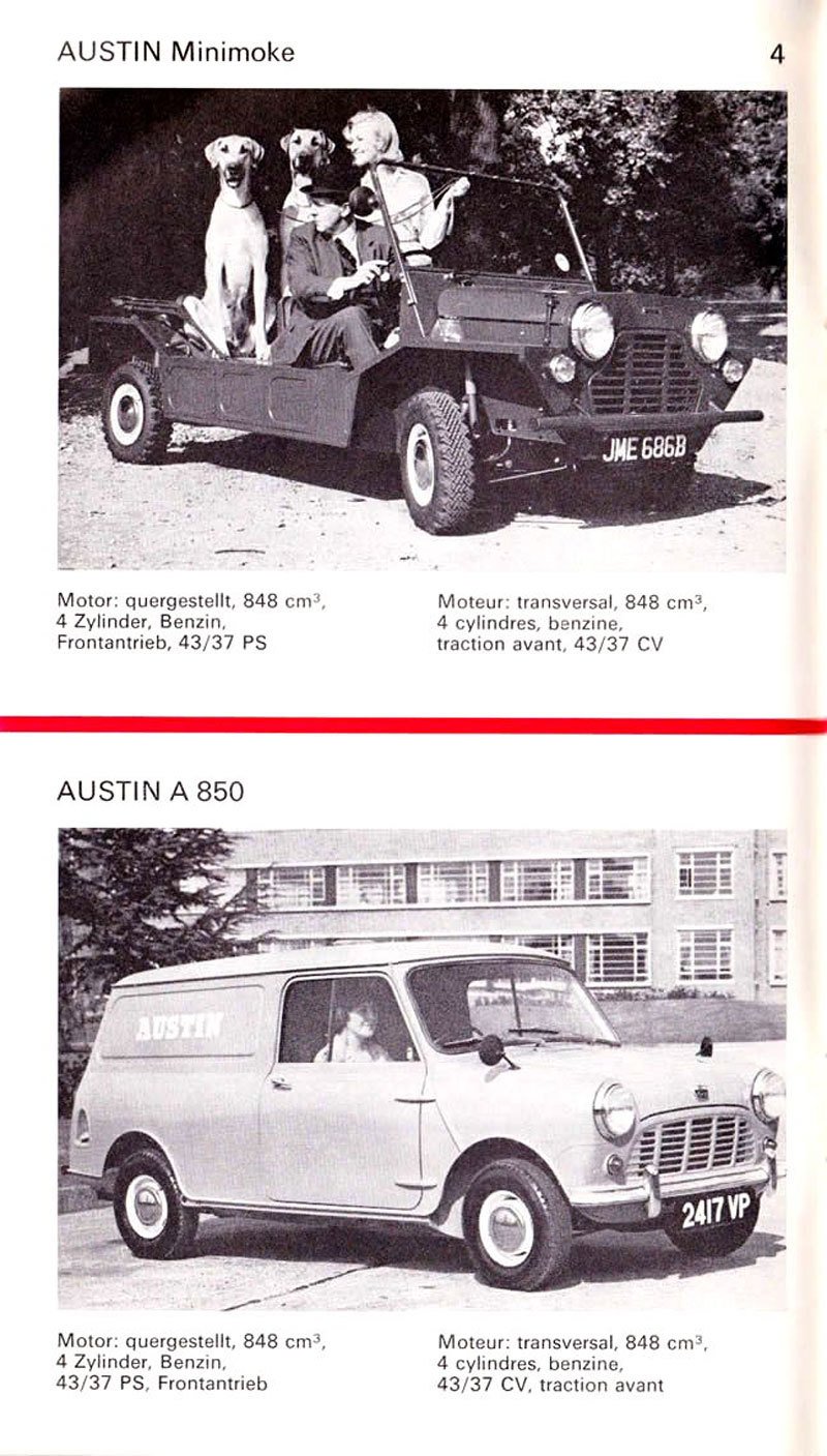 Austin Van and Trucks (1964)