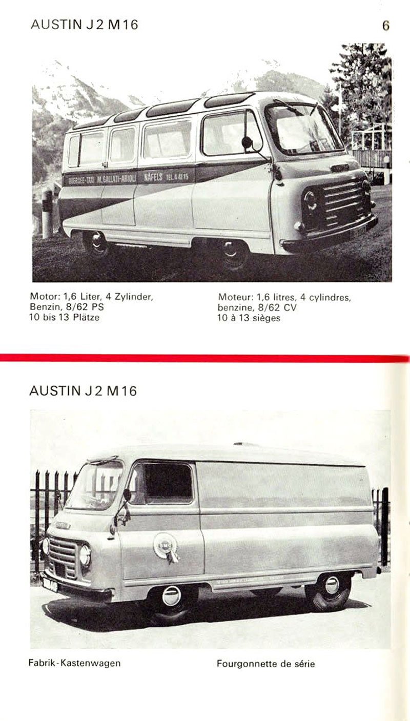 Austin Van and Trucks (1964)