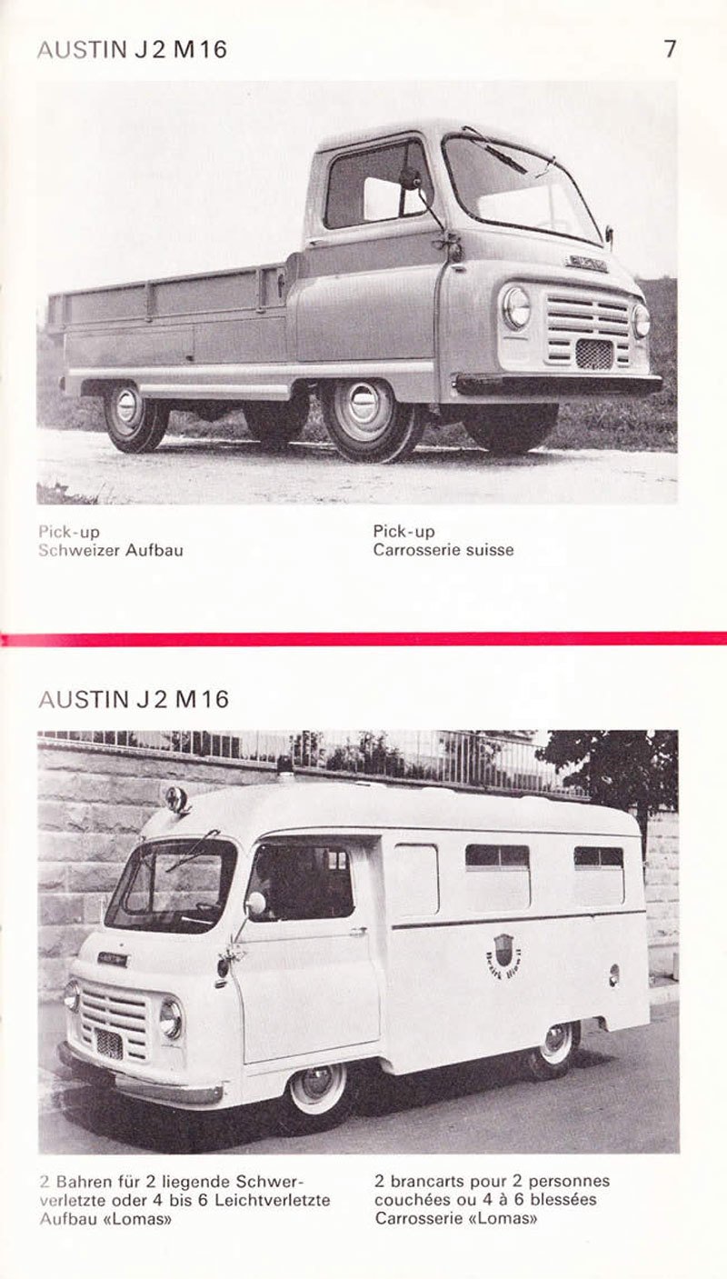 Austin Van and Trucks (1964)