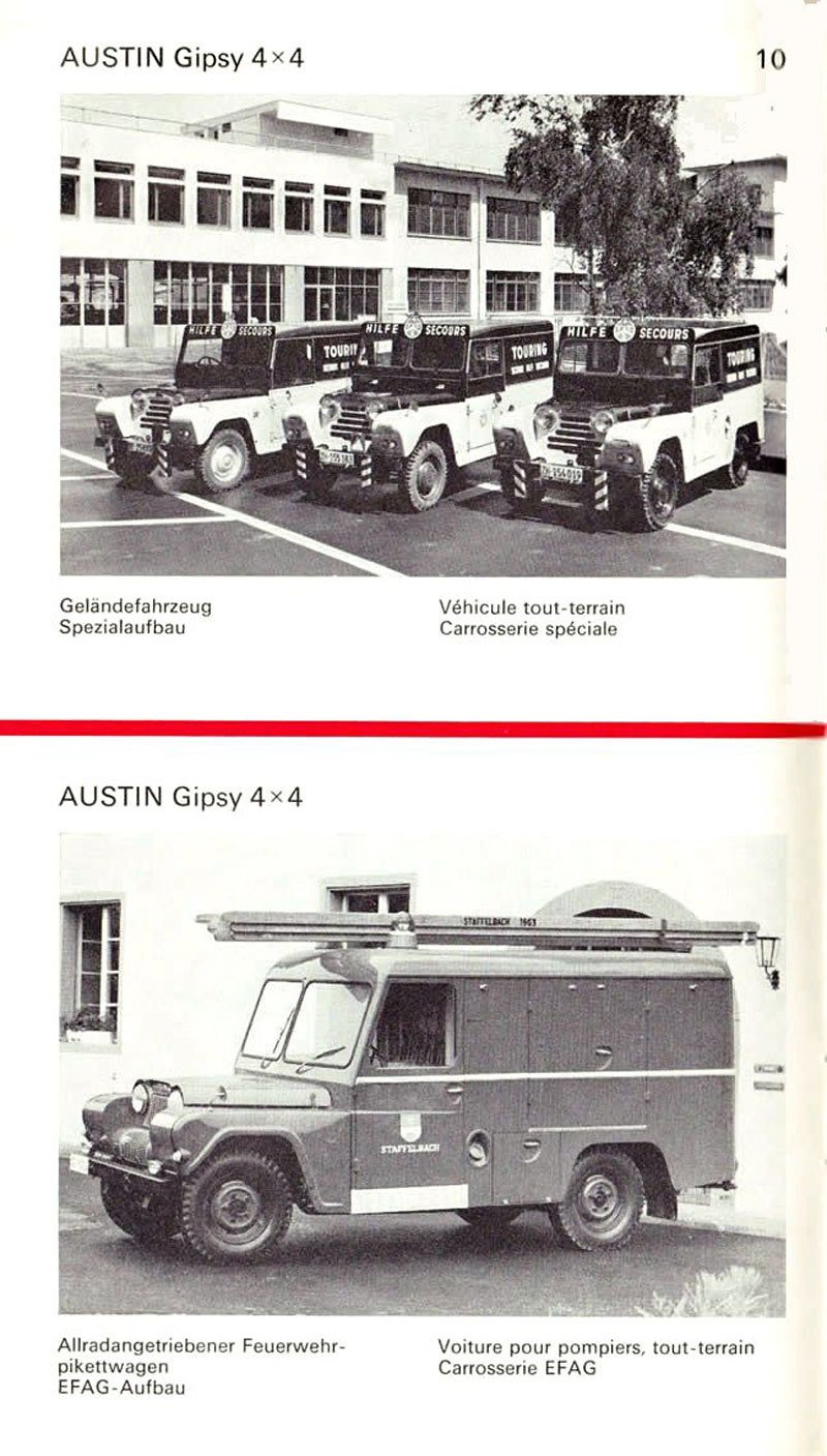 Austin Van and Trucks (1964)