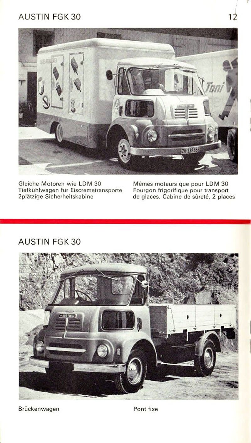 Austin Van and Trucks (1964)