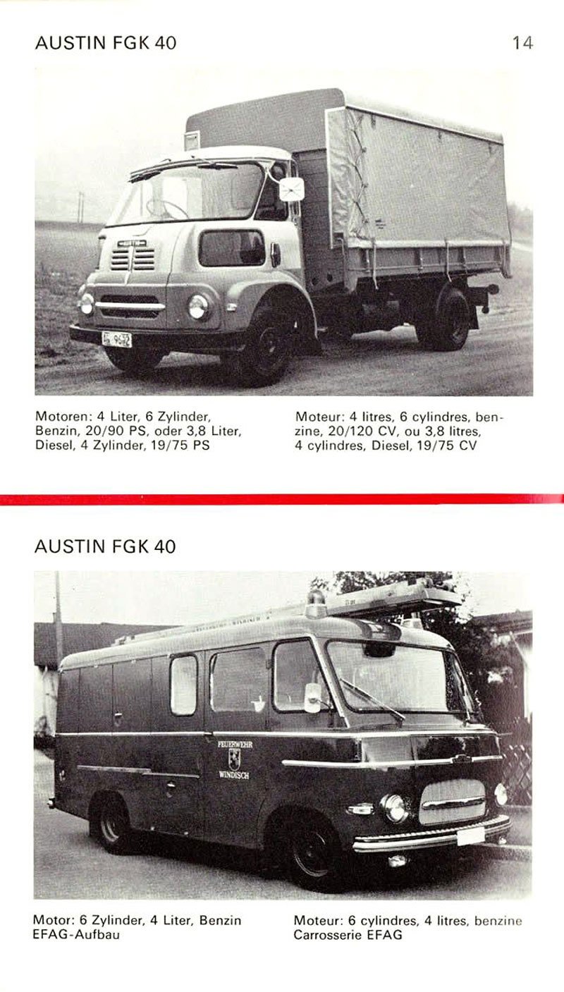 Austin Van and Trucks (1964)