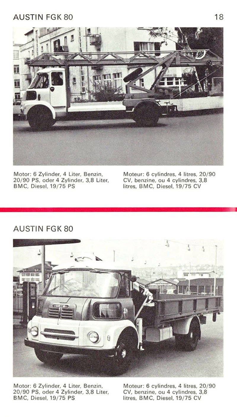 Austin Van and Trucks (1964)