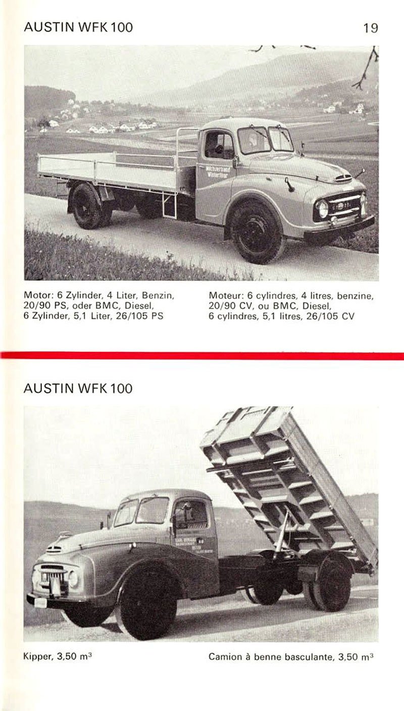 Austin Van and Trucks (1964)