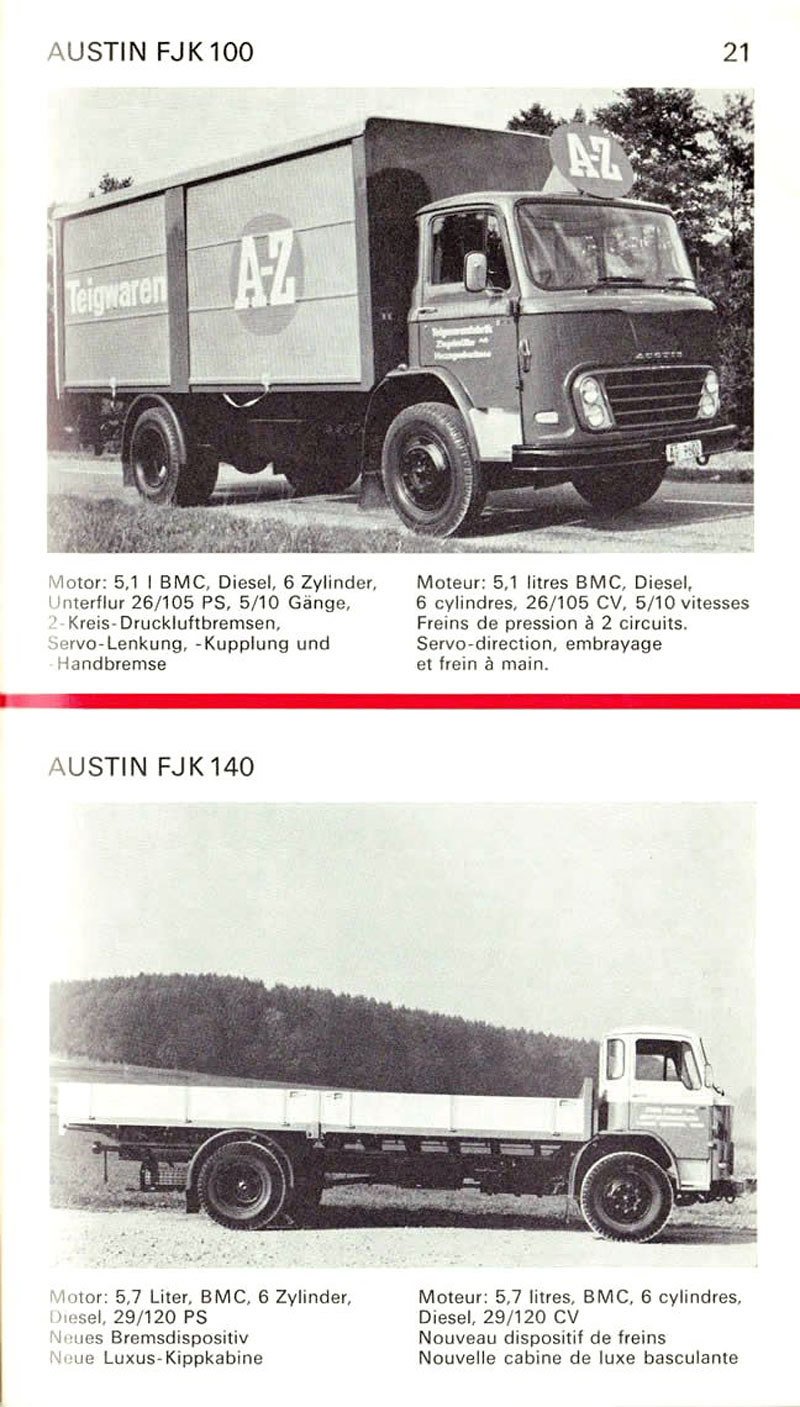 Austin Van and Trucks (1964)