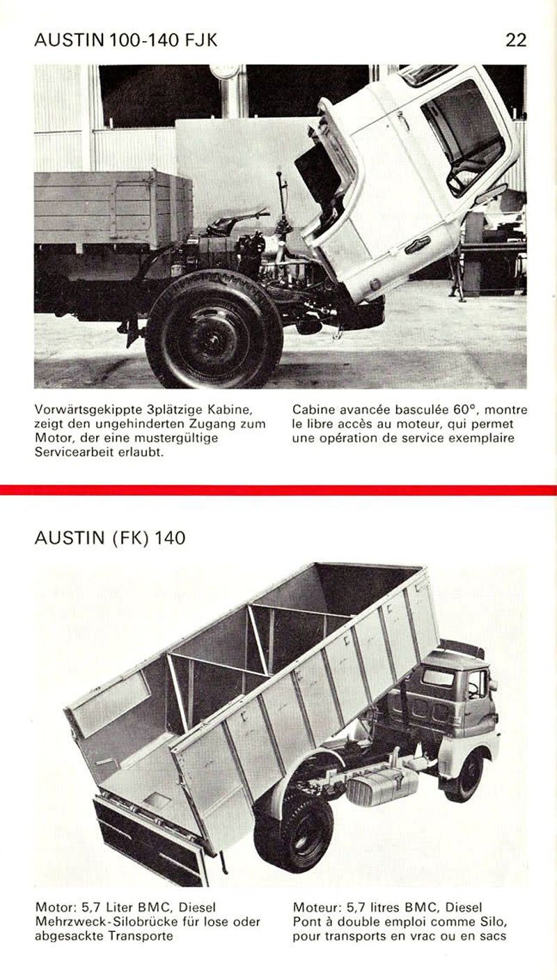 Austin Van and Trucks (1964)