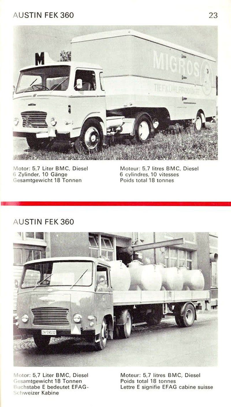 Austin Van and Trucks (1964)