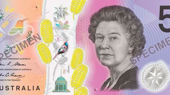 Nová australská bankovka, které na svět pomohl slepý chlapec.