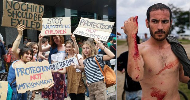 „Vězeňské peklo“ pro uprchlíky na ostrově končí. Austrálie ustoupila tlaku