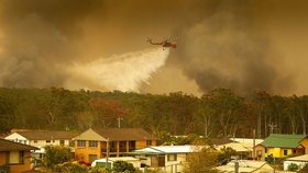 Lesní požáry v Austrálii si vyžádaly první oběti.