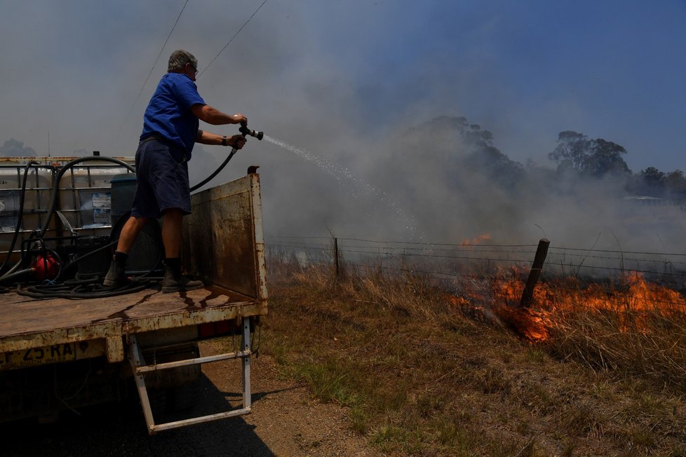 Děsivé požáry v Austrálii