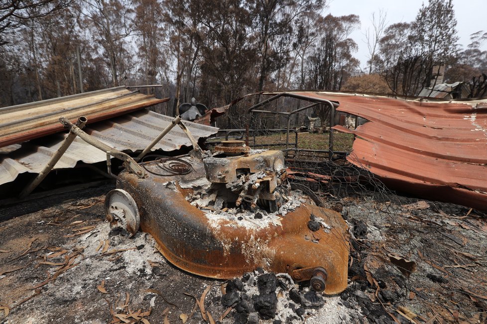 V Austrálii dál zuří rozsáhlé požáry, (14.01.2020).