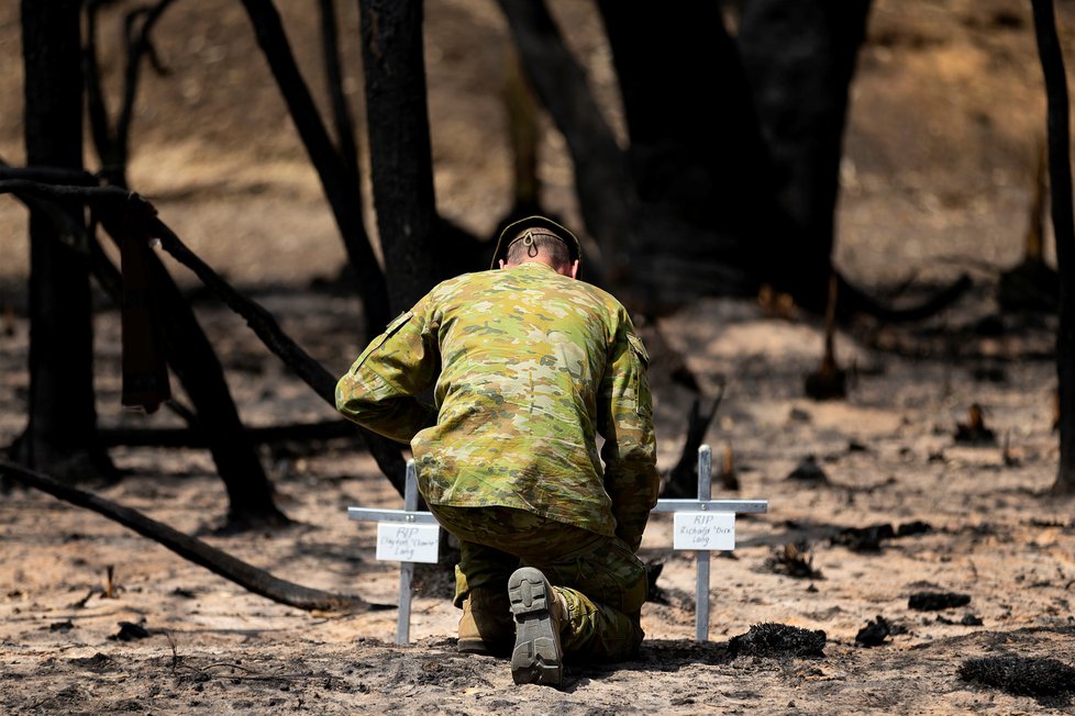 V Austrálii dál zuří rozsáhlé požáry, vyžádaly si již 28 obětí (14. 01. 2020).