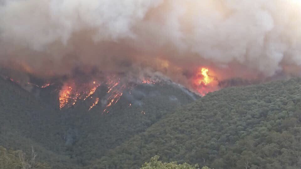 Ničivé požáry v Austrálii, (02.01.2020).