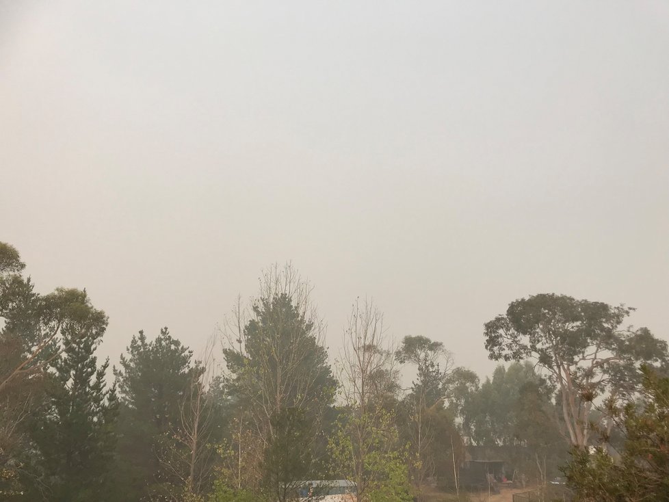 Ničivé požáry v Austrálii, (3.01.2020).