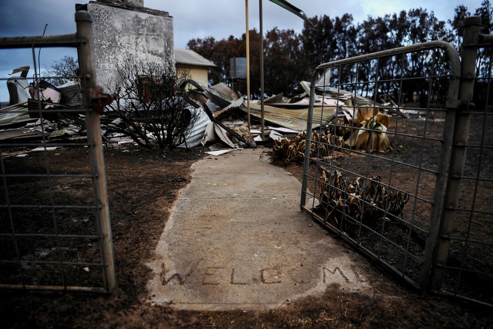 Na jihovýchodě Austrálie udeřila písečná bouře. (20.01.2020)