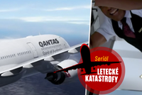 Airbus začal dvakrát samovolně padat! Cestující letu Qantas 72 po letounu beztížně poletovali
