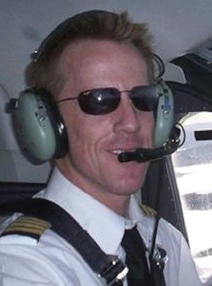 Pilot Gareth Morgan