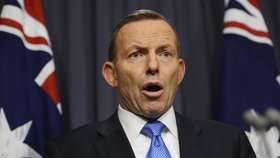Tony Abbott svůj pád nečekal.