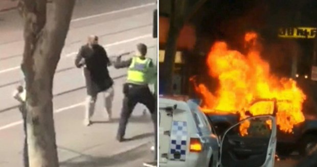 Jeden mrtvý a tři pobodaní v Melbourne. Policie nevylučuje teror, útočníka zastřelila
