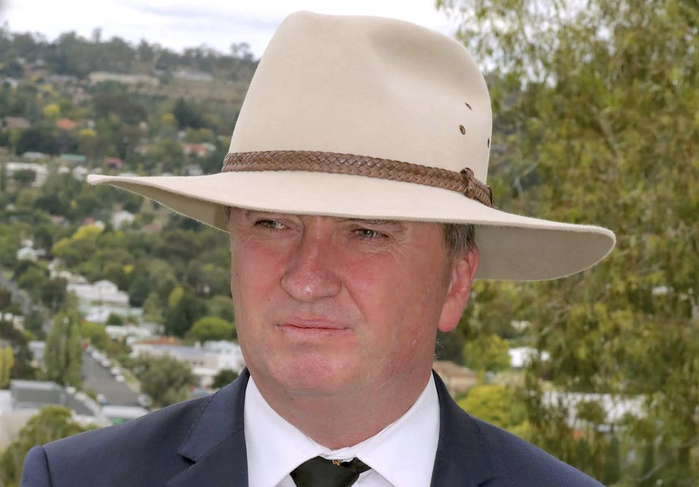 Australský vicepremiér Barnaby Joyce.