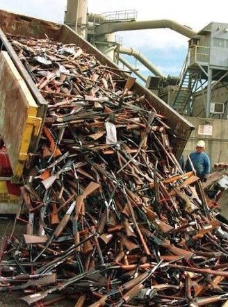 Zbraňová amnestie v Austrálii. Třetina zbraní bude zničena.