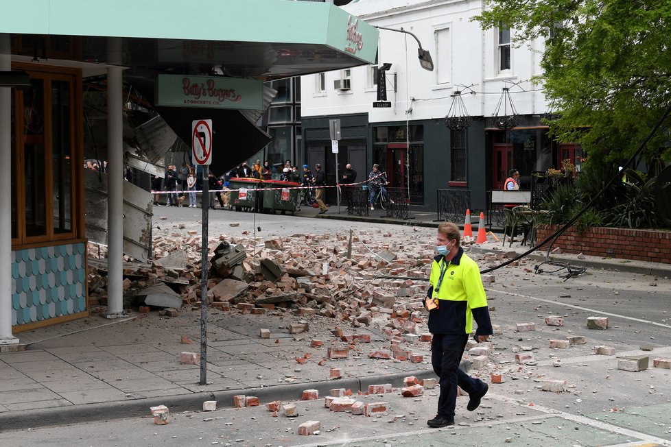 Australský stát Viktorie zasáhlo silné zemětřesení (22.09.2021)