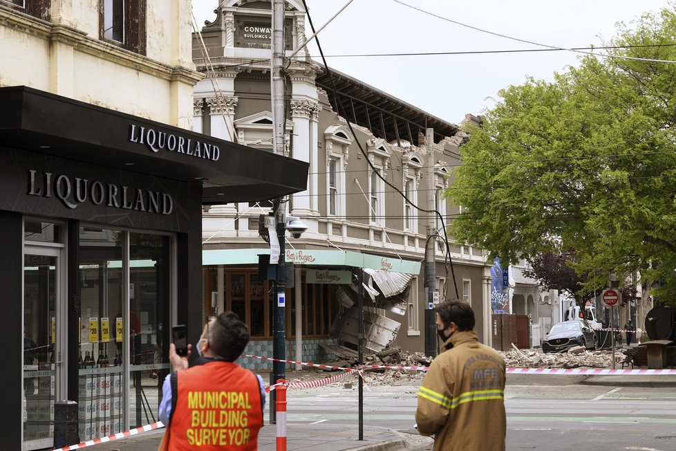 Australský stát Viktorie zasáhlo silné zemětřesení (22.09.2021)