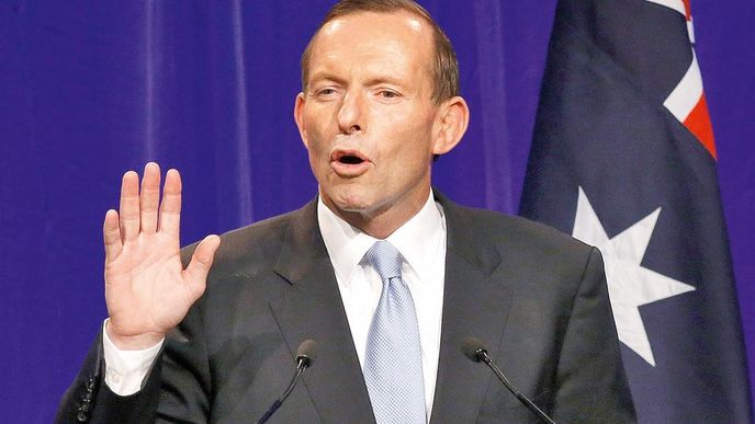 Australský premiér Tony Abbott